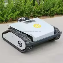 New Energy Electric Lawn Mowers Riding Garden Grass Cutting Machine Electric Lawn Mower Remote Control Zero Turn Mower